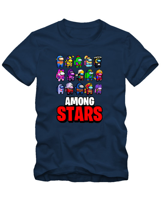 Marškinėliai Among stars